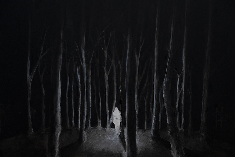 CREVECOEUR – 140×100 cm – Acrylique