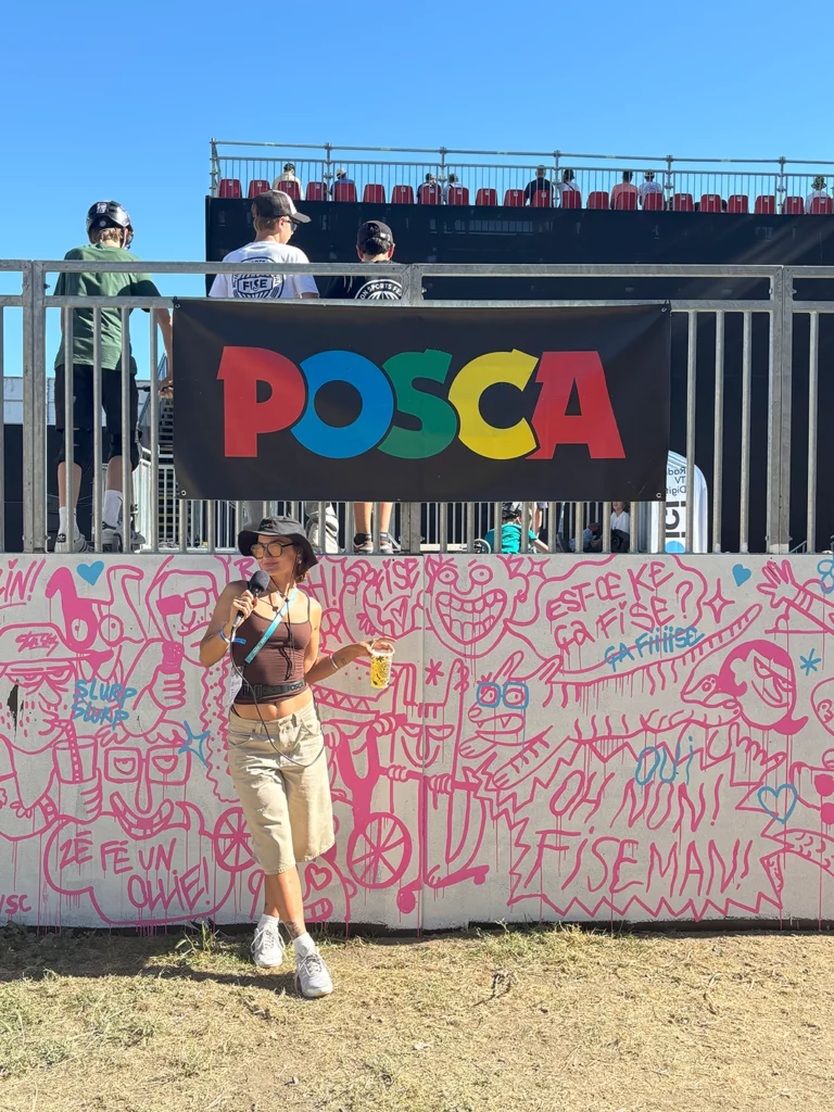 Fresque réalisée pour POSCA à l’occasion du FISE – Montpellier, 2025